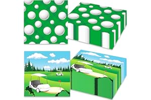ROARING GOOD TIME Golf Napkins Golf Themed Party Supplies Paper Golf Dinner Napkins for Golf Theme Birthday Bridal Shower Baby Shower Party Favors Decorations