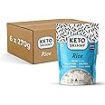 KETO SKINNY Rice – Low-Carb, Gluten-Free, High in Fiber, Ready to Eat, Healthy & Convenient Rice Alternative, Perfect for Keto Diet, Quick Meal Solution, Nutritious | (6 Pack)