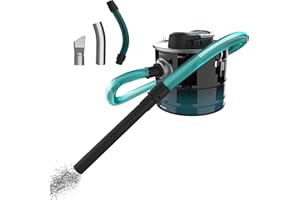 Cecotec Aspirador de Cenizas de 15L Conga Ash 3000 Home. 1000W de Potencia, Poder de Succión 15 kPa, Tubo con Recubrimiento Metálico, Boquilla de 38mm, Cable de 4m y Asa de Transporte