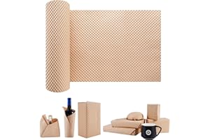 SZSYumUnion Rotolo di carta a bolle d'aria, carta da imballaggio per traslochi, spedizioni e confezioni regalo, materiali di imballaggio sostenibili per scatole mobili e articoli fragili (30CM x 10M)