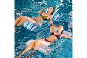 NOTWOE RUIXUE nadmuchiwany materac do basenu, hamak wodny, łóżko do pływania, hamak wodny, hamak wodny, hamak wodny, hamak dla dorosłych, do basenów i plaż.