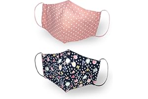 Kanguru Girls Green Mask FACE, Multi-coloured, CHILDREN 6-12 YEARS