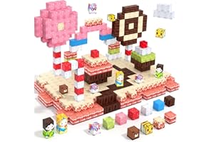 OBAKAER Magnetic Blocks Magnet Building Blocks Candy Magnetic Cubes Land, Unicorn Magnet Tiles for Montessori Toddler Christmas Birthday Gifts - STEM Sensory Toys for 3 4 5 6 7 8 9 10 Year Old Girls 54pcs