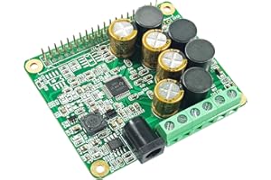 INNOMAKER RPI HiFi AMP Hat TAS5713 Amplifier Audio Module 25W Class-D Power Sound Card Expansion Board for Raspberry Pi 4 3 B+ Pi Zero Nichicon Capacitor