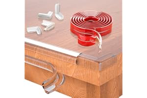 5-Meter Silicone Edge Protector Strip with 4-Corner | Baby Corner Guards for Sharp Edges | Table, Bed & Furniture Safety Protectors | Baby Proofing Corner Guards & Edge Safety for Sharp Edges