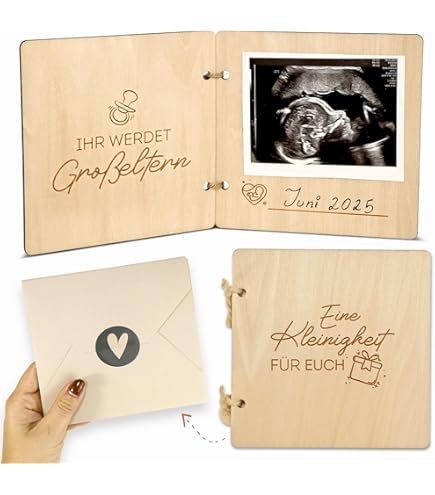 XXL Karte Du Wirst Opa - Schwangerschaft Verkünden, Karte Opa, Schwangerschaftskarte, Babykarte Papa, Karte Nachwuchs Papa, Wir Sind Schwanger Karte, Baby Ankündigen - Inkl. Umschlag (DIN A4