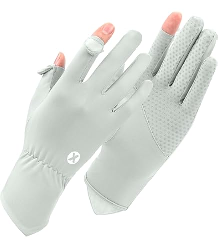Cotone Traspirante Estate Guanti Lunghi Donna Protezione Solare - Maniche Al Gomito, Touch Screen, Cotone Traspirante UV, Per Ciclismo E Outdoor Guanti Uv Touchscreen