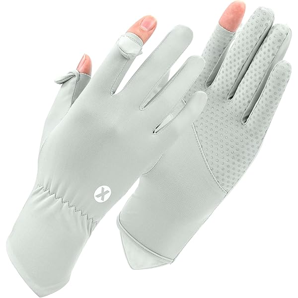 Guanti Protezione UV Donna - 2 Paia, Cotone Traspirante, Per Ciclismo, Escursionismo, Estate, Nero E Caffè - Foto 13