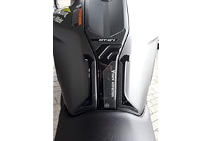 labelbike - Tank Pad Sticker in 3D Resin Decoration and Protection of Motorcycle Tank compatible with YAMAHA MT-07 2018-2020