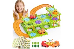 fygurso Juegos DIY Stem, Laberinto Constructor, Rompecabezas Montessori, para niños 4-12 años, estimulan la Inteligencia, Ideales para aulas preescolare