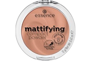 ‎ESSENCE COSMETICS essence cosmetics - Puder - mattifying compact powder - 02 soft beige