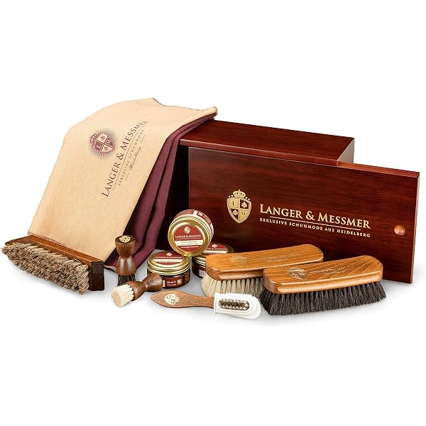 Langer & Messmer 2 Piece Applicator Horsehair Brush Set, 8,95