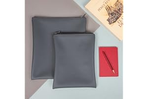 HOMELAY Pack Fundas para Libros en polipiel premium. Tamaño grande y mediano. Cubierta lavable protectora para libros, neceser, tablet, mandos, pastillero y varios. Fabricación artesanal.