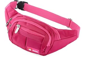 AIRZYX Sac Banane étanche - Convient pour Les Voyages, Le Sport et Toutes Les activités de Plein air - Sac Banane pour Homme et Femme - Sac Banane étanche pour la Course à Pied