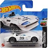 Hot Wheels - Corvette Grand Sport Roadster - HW Roadsters 3/10 - HKK09 - Short Card - GM - Bell - Good Year - Mattel 2023