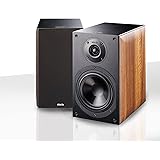 Diffusori Acustici Indiana Line Nota 260 XL - Coppia Da Scaffale, 2 Vie Bass-Reflex, Finitura Noce | Potenza 30-100W - Foto 2