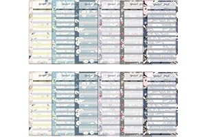 SURALIN 36PCS Accessori per Pianificatore di Budget A6 Budget Planner Budget Carta Portatile Piano in Contanti Carte Riepilogative Pianificatore di Budget