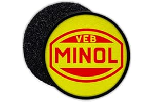 Copytec Patch VEB MINOL DDR Tuning Trabi Benzin Tankstelle Zapfsäule Öl Ost-#33624