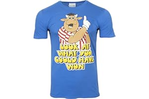 Bullseye TV Show Darts Official Blue T Shirt