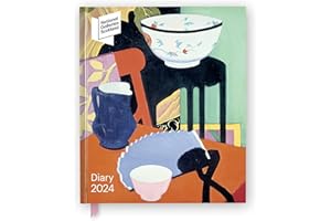 National Galleries Scotland 2024 Desk Diary - Week to View, Illustrated on every page