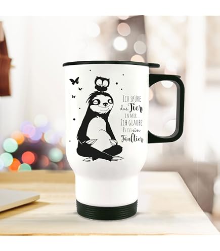 Wandtattoo-Welt Tasse Mit Elfe & Spruch - 'Viele Wege Zum Glück...', Weiß, Spülmaschinenfest, 0,33l