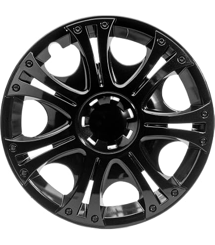 Sparco Copricerchi 4 Pezzi Per Auto, 14 Pollici, Colore Grigio/argento, Design Sportivo Racing In ABS Antiurto, Set Da 4