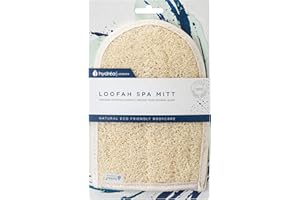 Hydrea London Gant de bain exfoliant luffa égyptien biologique naturel LMT1