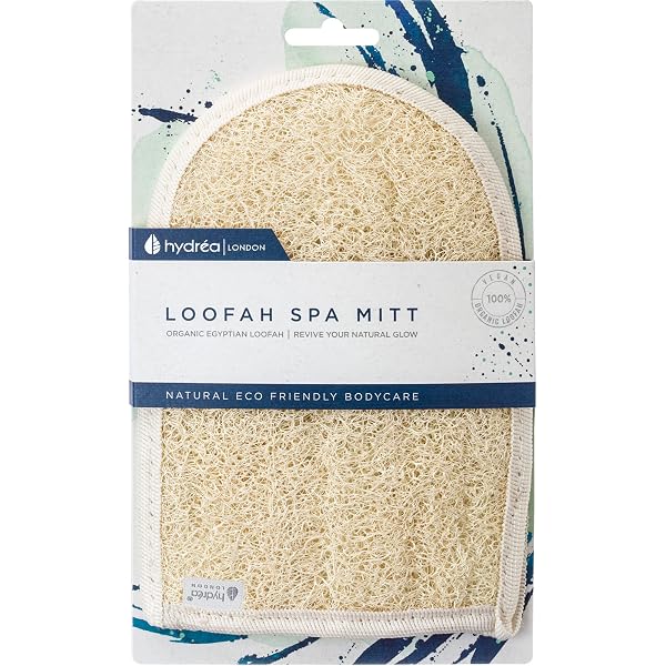 Natürlicher Luffa Peelinghandschuh – ägyptischer Loofah-Schwamm, Sanftes Körperpeeling, Für Dusche & Bad