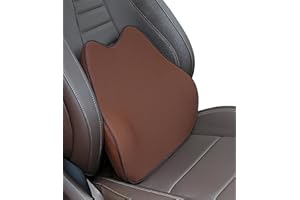 jutyum Poduszka lędźwiowa do samochodu, poduszka lędźwiowa z pianki pamięci, podparcie lędźwiowe do samochodu, poduszka lędźwiowa na krzesło biurowe, ergonomiczna poduszka na siedzenie samochodowe,