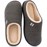 RockDove Men's Clog Slipper with Sherpa Lining and Memory Foam