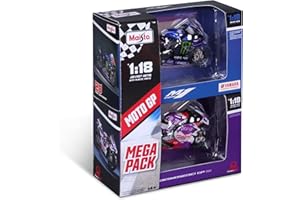 MAISTO LAMBORGIHINI MAISTO – Moto GP Racing – Yamaha Factory #20Quartararo y Ducati Pramac #5Zarco – Reproducción del vehículo a escala 1/18 – A partir de 14 años – M36373