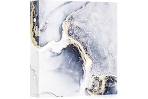 Lanpn Album de Fotos 10x15 1000, Cuero Gran capacidad Album para Photos Bolsillos Verticales Horizontal Negro Platino