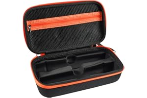 Auirshiky Mikrofon-Aufbewahrungskoffer, Kabellose Mikrofonhülle Kompatibel mit JBL Wireless Two Microphone System, Handheld Dual Mic Reisetasche, Tragbare Dual-Mikrofon-Reise-Tragetasche