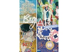 Big ART 2025: Großer Kunstkalender mit extragroßen Bildern. Edler Wandkalender mit Werken des Impressionismus und Klassischer Moderne. Kunst Gallery Format: 48x64 cm
