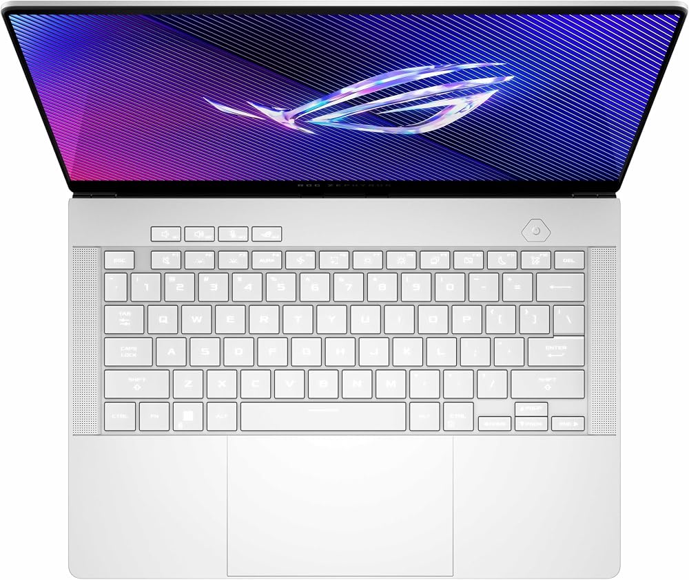 ASUS ROG Zephyrus G14 GA403GM-SY016W Gaming Dizüstü Bilgisayar | NVIDIA GeForce RTX 5060 8GB GDDR7 | AMD Ryzen AI 9 465 2.0 GHz | 16GB LPDDR5X RAM | 1TB SSD | 14" 3K OLED | Win11