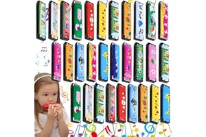 Shinybox Giocattoli per Bomboniere, 30 Pezzi Armonica per Bambini, Regalini Festa Compleanno, Gadget Fine Festa per Halloween, Natale