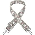 Miss Lulu Adjustable Shoulder Strap for Bags Replacement Bag Straps 3.8cm Wide Retro Strap for Shoulder Bag Crossbody Bags DIY Accessories for Messenger Bag