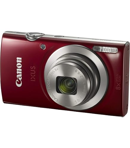Canon IXUS 300 HS Digital Camera - Red (10.0 Megapixel, 3.8x