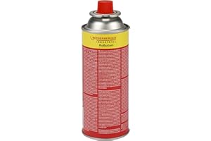 Cartouche de Gaz Industriel Rothenberger Robutan 220 g/393 ml, Verrouillage à Baïonnette, MSF-1A, Cartouche de Gaz à Valve, Brûleur de Camping en Plein Air, Désherbant
