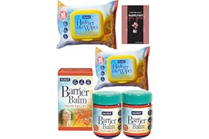 JOLAFUNBS Allergy Relief Hayfever - 2x Hayfever Wipes & 2x Hayfever Barrier Cream - Allergy Protection and Relief Hayfever Relief Kids & adults