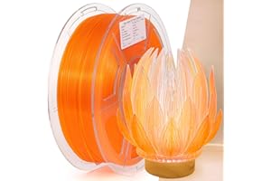 iSANMATE Clair High Speed Filament PLA 1.75mm, Haute Vitesse Transparent Filament pour Imprimante 3D, Précision Dimensionnelle+/-0.02mm, Bobine de 1KG, Vitesse d'impression 30-300mm/s