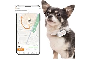 Pawfit Lite GPS-Tracker mit 4G für kleine Hunde | Tracking in Echtzeit | Aktivitätsüberwachung |Standortverlauf | Unbegrenzte Reichweite | Onyxschwarz