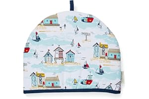 Cooksmart Couvre-théière au Design Britannique | Chauffe-théière adapté aux Petites et Moyennes théières | Conçu par des Designers Britanniques au Royaume-Uni – Beside The Seaside