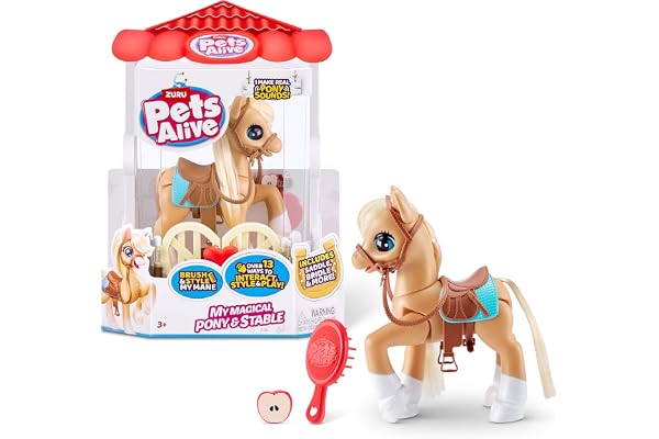Pets Alive Min magiska ponny med stall