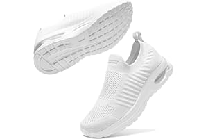 LITTLEPLUM Basket Femme Respirantes Chaussures de Running Marche Sport Travail Légères Sneakers