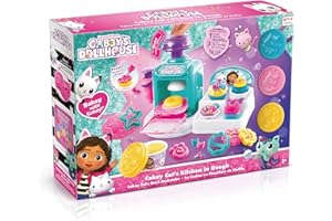 Canal Toys - Gabby et la Maison Magique - Cuisine à P’tichou - Fabrique de Gâteaux en Pâte à Modeler - Moules & Emporte-Pièces - Loisir Créatif & Activité Manuelle Dès 3 Ans - Cadeau Enfant - GAB 022