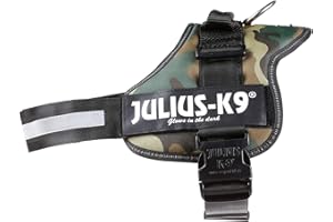 JULIUS K-9 Harnais K9 Power, Taille: L/1, Camouflage Armée