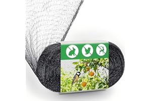AVAGIAFORU Vogelschutznetz 6x10m, Hühnernetz, Taubennetz Balkon, Pflanzennetz, Vogelnetze, Teichnetz, Vogelnetz Engmaschig, Vogelschutznetz Engmaschig, Gartennetz Obstbaumnetz für Balkon, Erdbeer, Teich