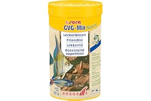 sera GVG Mix Royal Flakes 250 ml (62 g) | Hauptfutter für oberflächenfressende Zierfische mit ganzen getrockneten Futtertieren | abwechslungsreich & formstabil