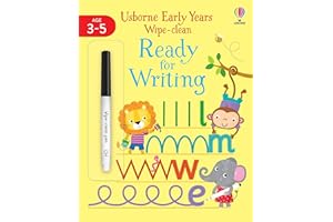 USBORNE CAT ANG Early Years Wipe-Clean Ready for Writing: 1 (Usborne Early Years Wipe-clean)